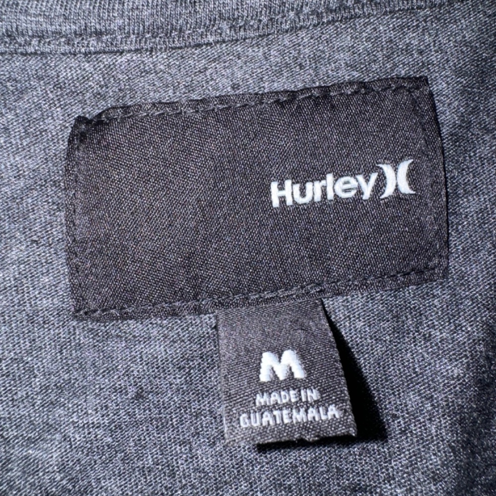 Hurley | Men's Long Sleeve Henley Shirt | Size M - Picture 3 of 9
